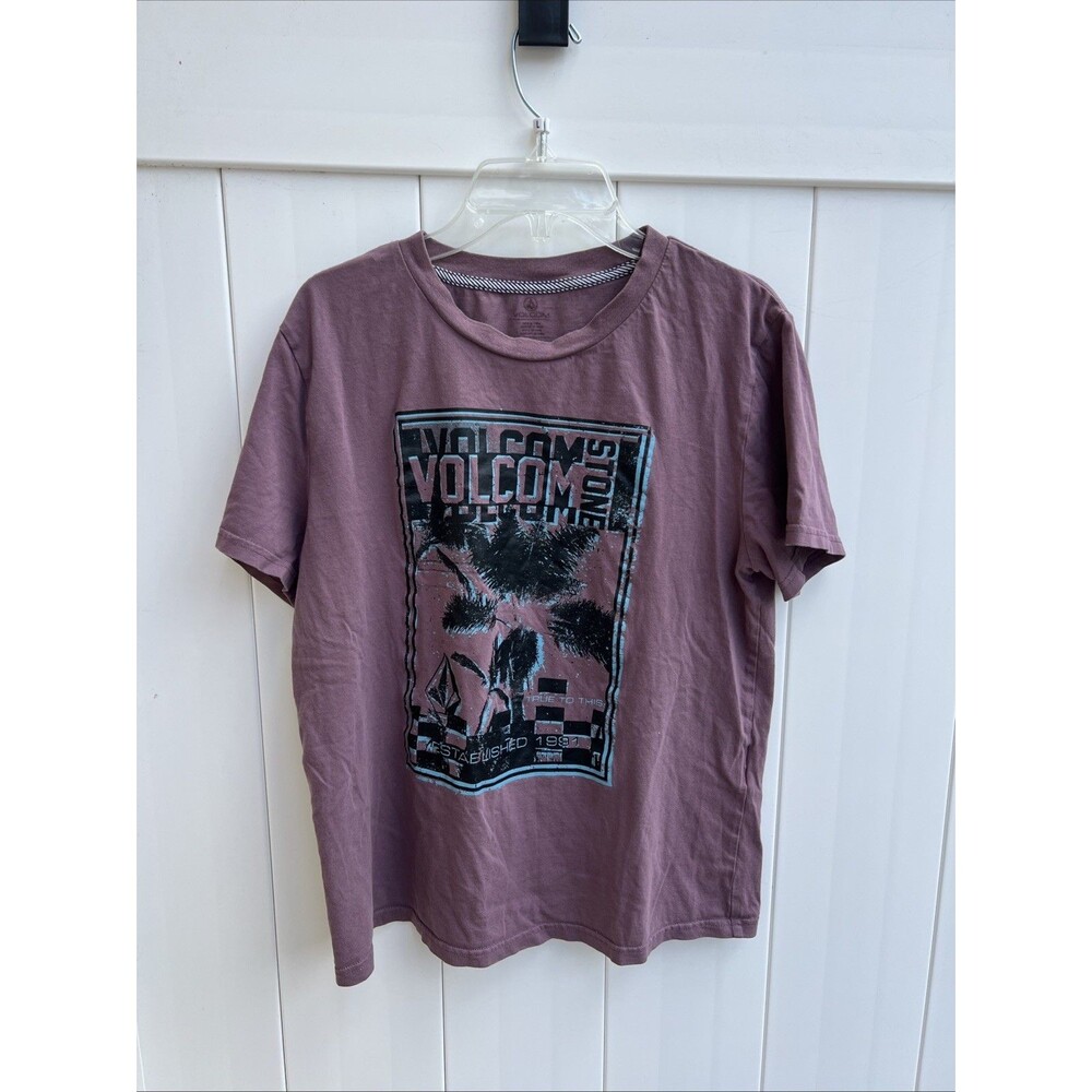 Volcom T-Shirt Boys Medium Short Sleeve Crew Neck Graphic Print